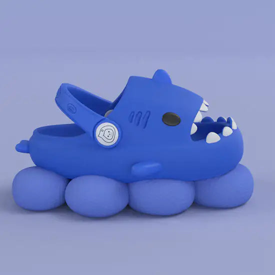 Shark Slides Sport Mode (Kids) - Deep Blue - Infants planet
