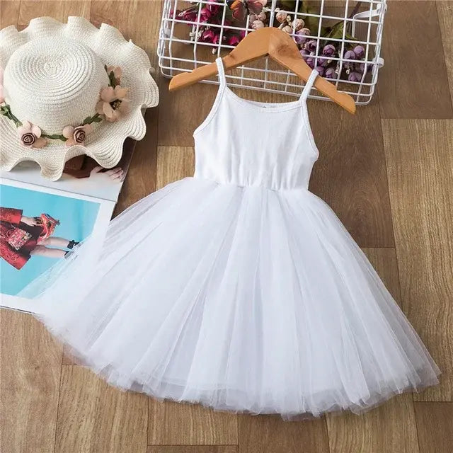 Summer Princess Dress - White 01 - Infants planet