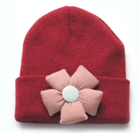 Baby Bonnet - Red (0 - 4Y) - Infants planet