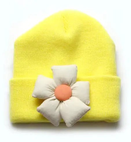 Baby Bonnet - Yellow (0 - 4Y) - Infants planet