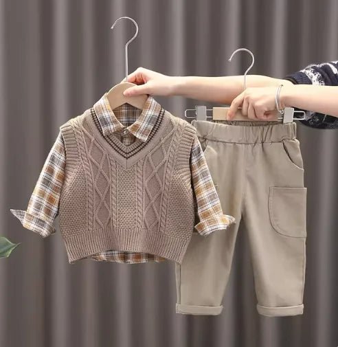 Baby Boys Clothes - Khaki - Infants planet
