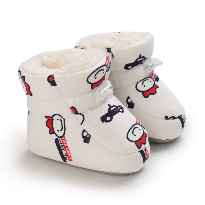Baby Cartoon Soft Sole Shoes (0 - 1 Year) - 1c - Infants planet
