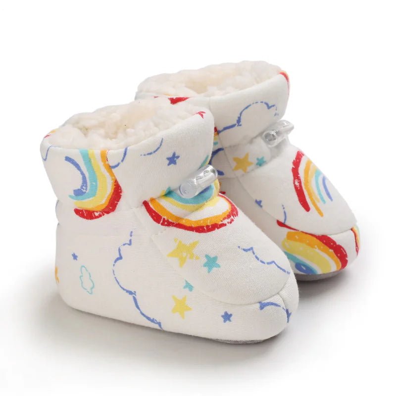 Baby Cartoon Soft Sole Shoes (0 - 1 Year) - 8c - Infants planet