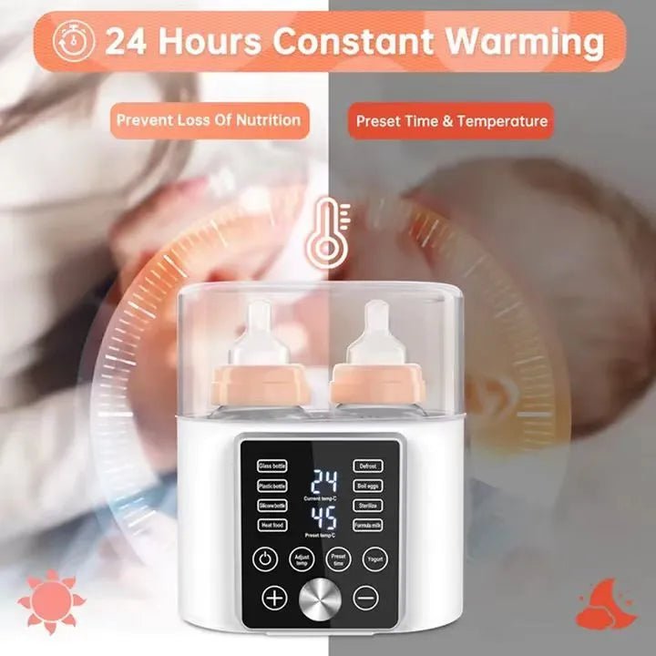 Baby Milk Warmer - White - Infants planet