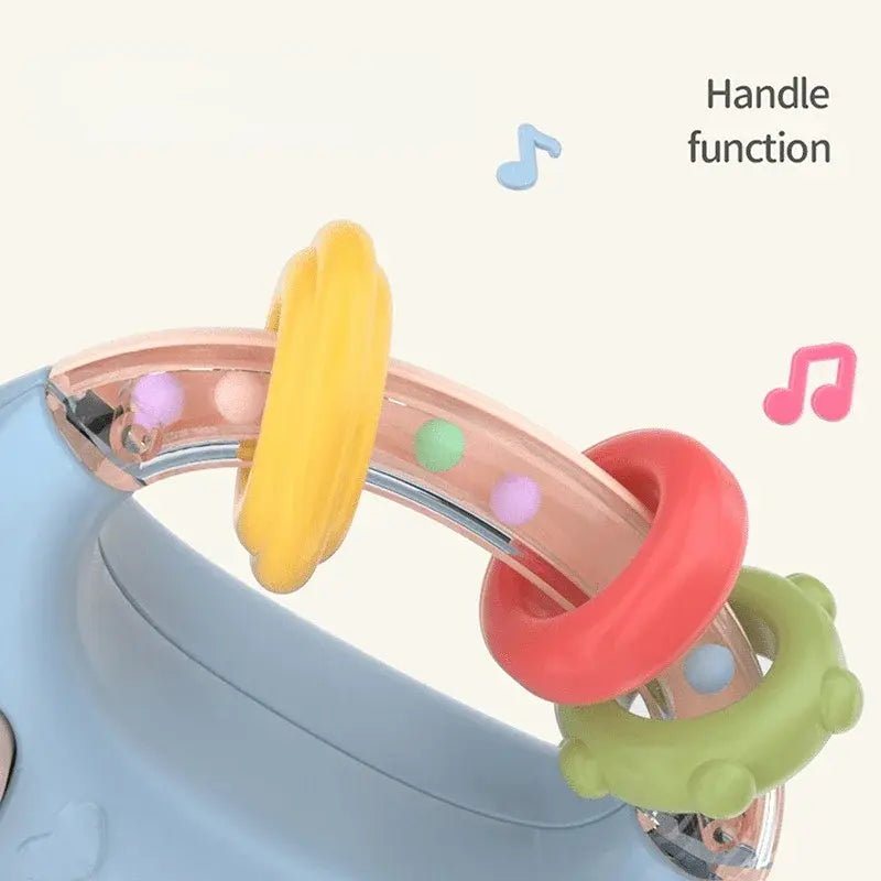 Baby Musical Feeding Bottle Pacifier - Pink - Infants planet