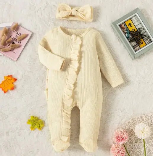 Baby Romper - Beige (70cm) - Infants planet