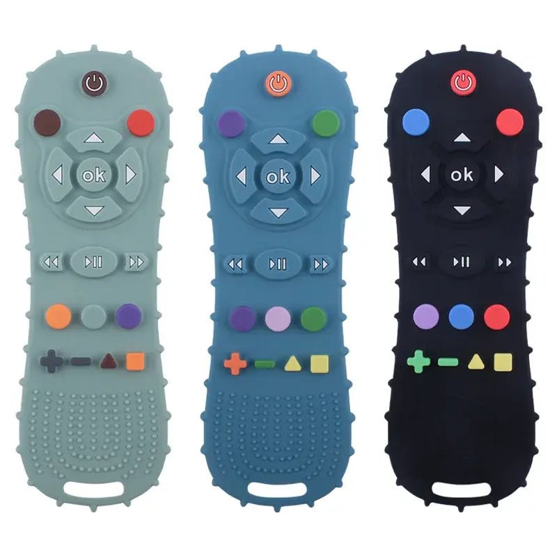 Baby Teether TV Remote Control - Green - Infants planet
