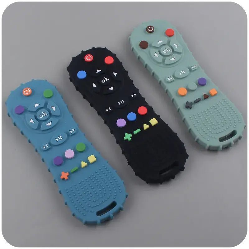 Baby Teether TV Remote Control - Green - Infants planet