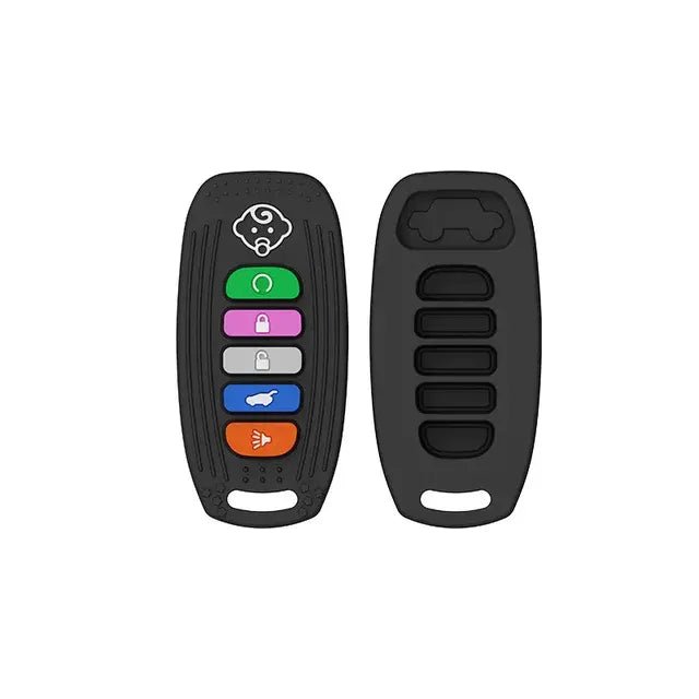 Baby Teether TV Remote Control - Black 10 - Infants planet
