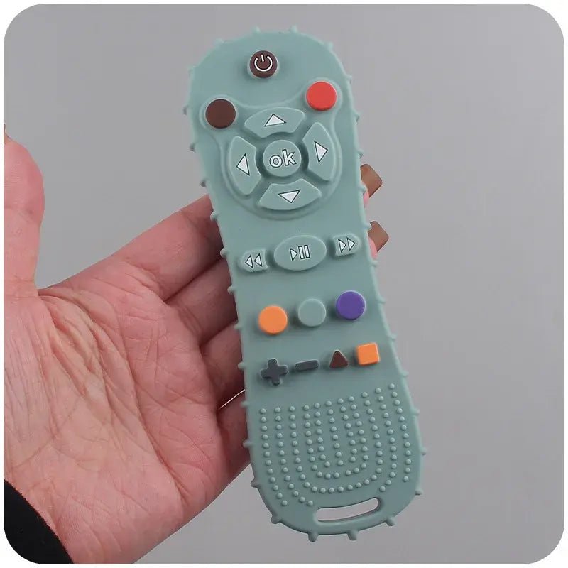 Baby Teether TV Remote Control - Green - Infants planet