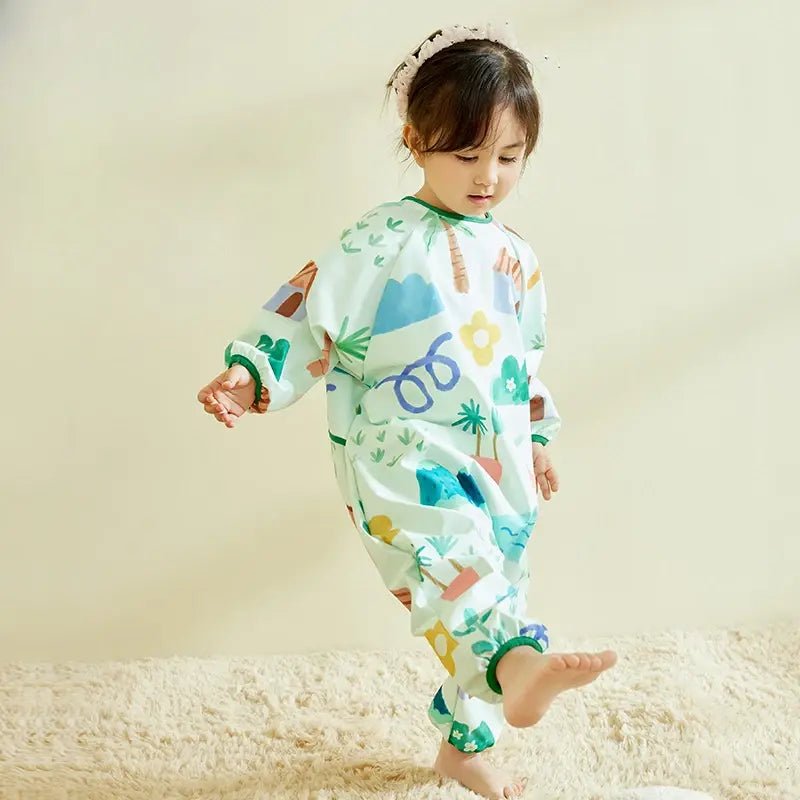 Baby Waterproof Cartoon Overalls Lightweight One - Piece - A - Infants planet