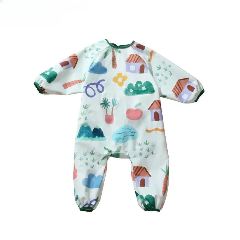 Baby Waterproof Cartoon Overalls Lightweight One - Piece - A - Infants planet