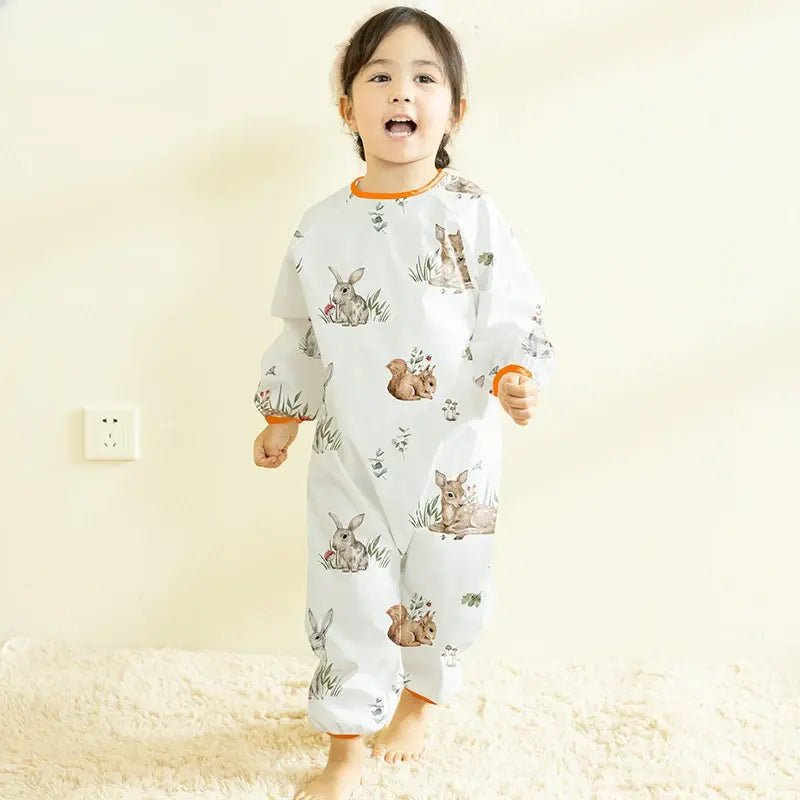 Baby Waterproof Cartoon Overalls Lightweight One - Piece - A - Infants planet