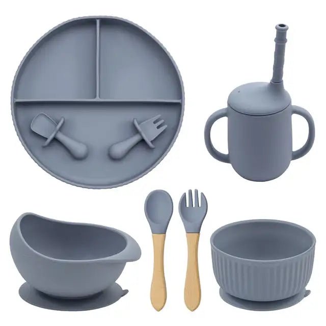 Baby Weaning Plate Bowl Set - Trade Winds - Infants planet