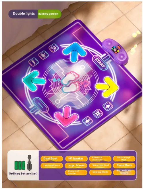 Bluetooth Dance Mat - Luminous Rechargeable Version - Infants planet