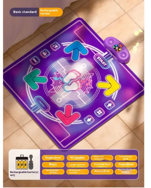 Bluetooth Dance Mat - Rechargeable Version - Infants planet