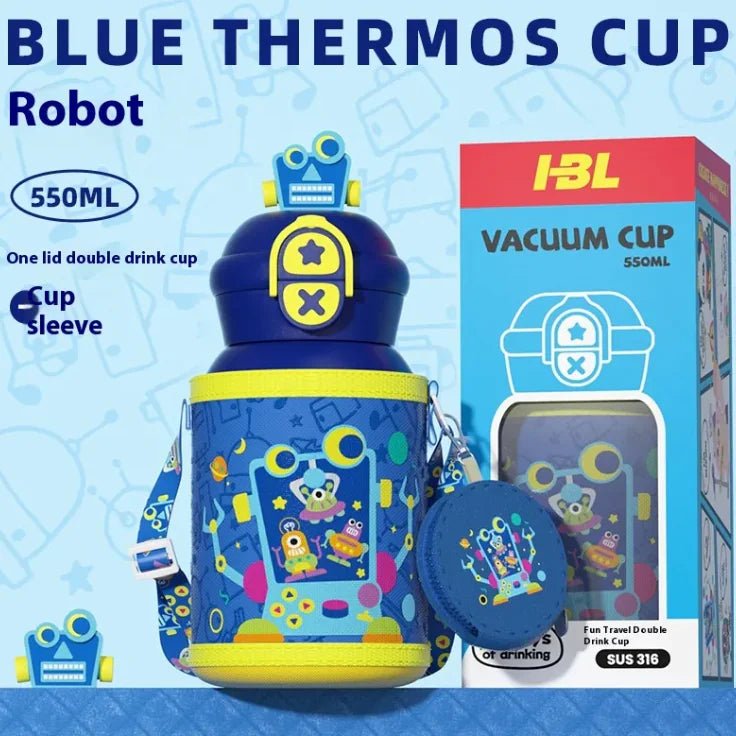 Cartoon Vacuum Cup - Alien 550ml - Infants planet