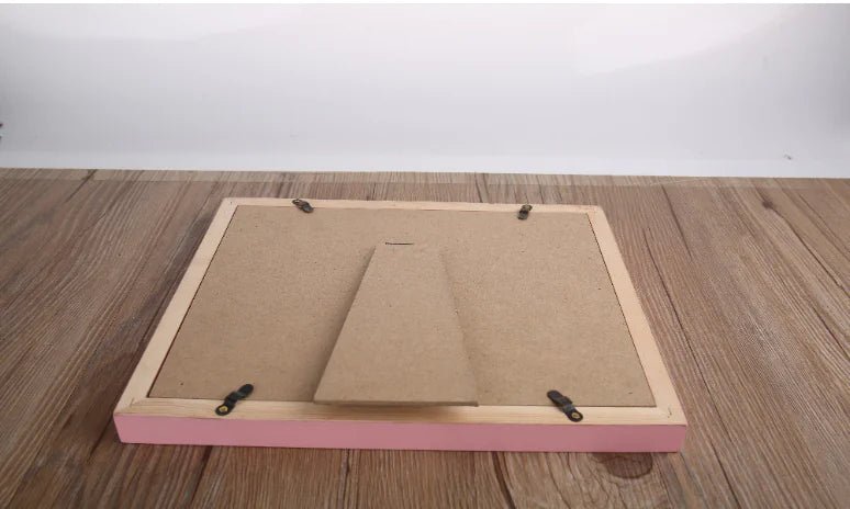Cherished Moments: Baby Hand & Footprint Kit with Solid Wooden Frame - A Timeless Growth Memory Gift! - Blue - Infants planet