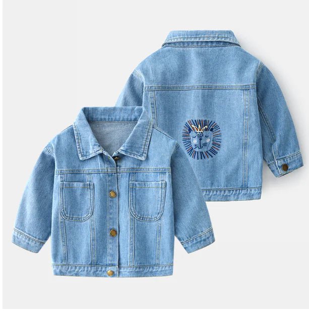 Children's Denim Jacket - Blue 2 - Infants planet