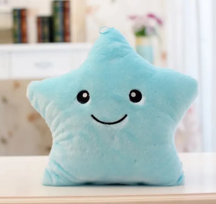 Colorful Luminous Star Pillow - Blue - Infants planet