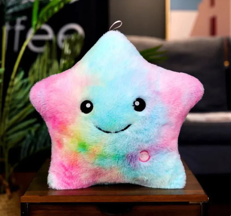 Colorful Luminous Star Pillow - Blue - Infants planet