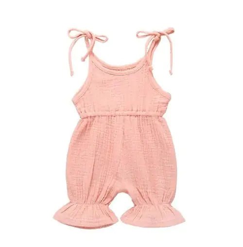 Cotton Baby Romper - Pink - Infants planet