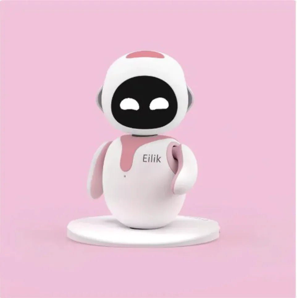 Creative Intelligent Eilik Robot Toys - Pink and Red - Infants planet