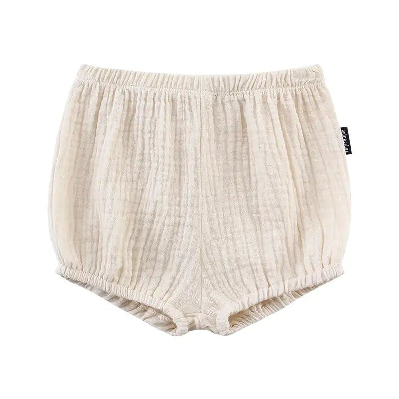 Crepe Bloomers For Babies - Cream - Infants planet
