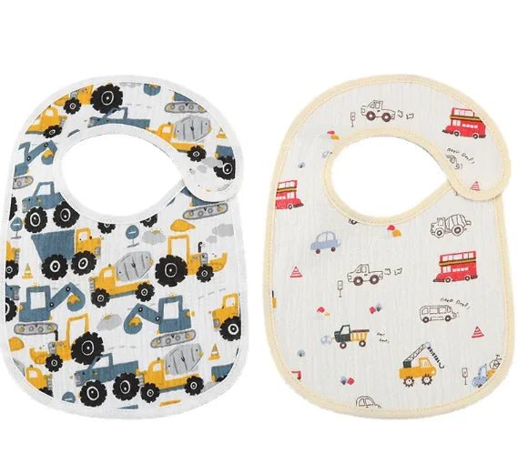 Danish Waterproof Bib Set (2 Pieces) - Car 2 Pack - Infants planet