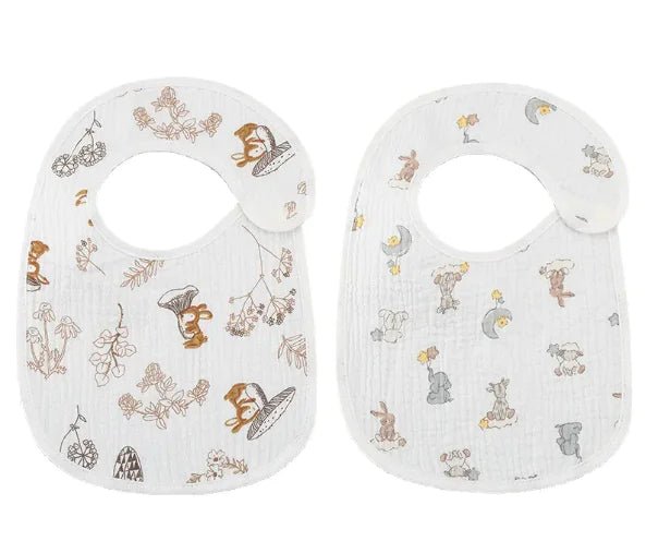 Danish Waterproof Bib Set (2 Pieces) - Xingdongpai 2 Pack - Infants planet