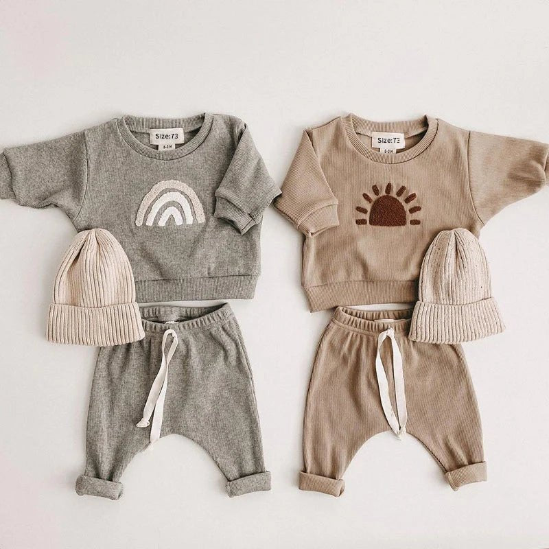 Fashion Kids Clothes Set - Dark Grey - Infants planet