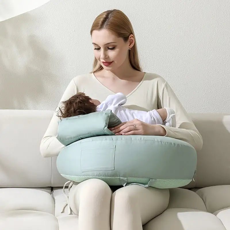 Feeding Support Nursing Pillow - Blue Breastfeed Pillow - Infants planet
