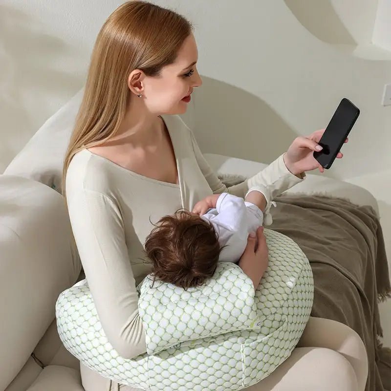 Feeding Support Nursing Pillow - Green Breastfeed Pillow - Infants planet