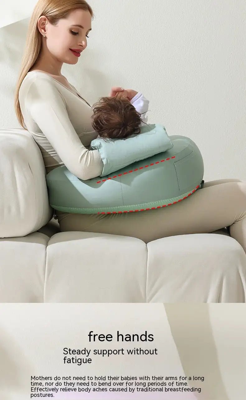 Feeding Support Nursing Pillow - Green Breastfeed Pillow - Infants planet
