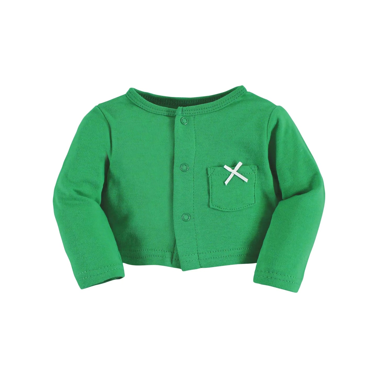 Hudson Baby Baby Girls' Cotton Dress and Cardigan Set 5T Shamrocks - Shamrocks - Infants planet