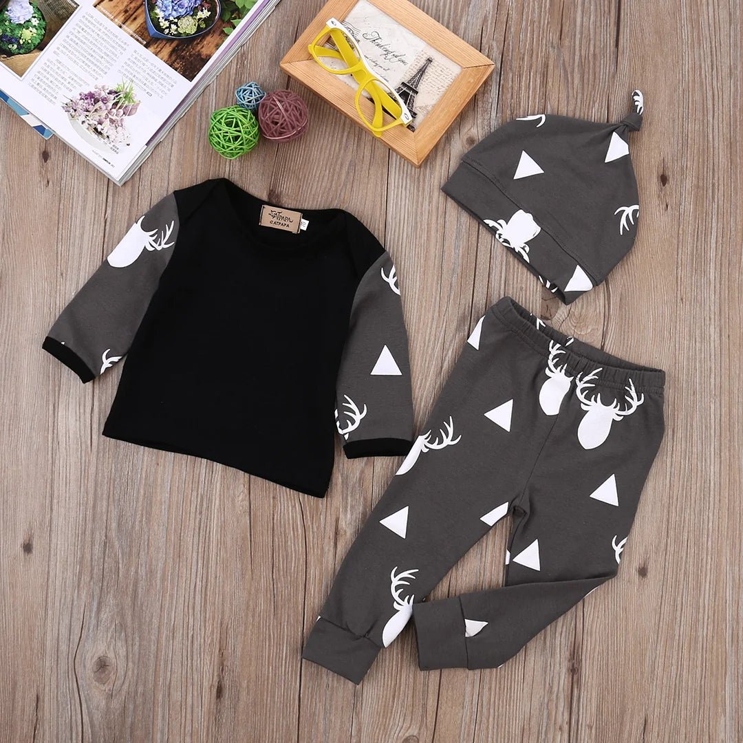 Infant Clothing Set - Black - Infants planet