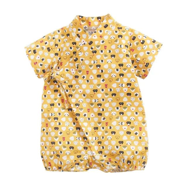 Infant Summer Clothing - Yellow Panda - Infants planet