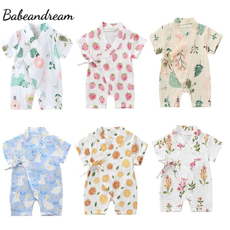 Infant Summer Clothing - Pink Leaves - Infants planet