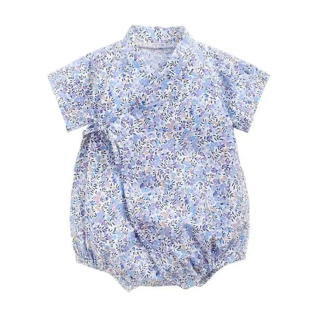 Infant Summer Clothing - Pink Leaves - Infants planet