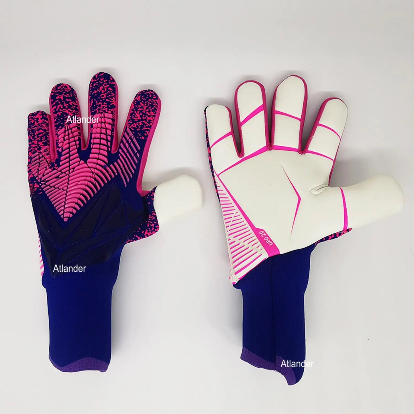 Kids Adults Goalkeeper Gloves - Blue Red - Infants planet