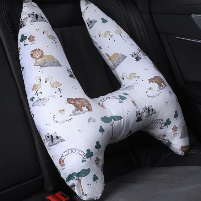 Kids Animal Travel Pillow - Animal Park - Infants planet