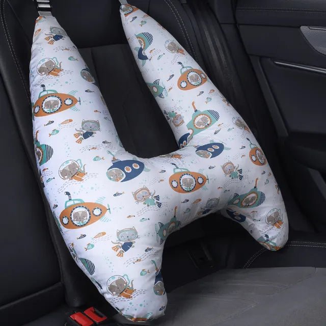 Kids Animal Travel Pillow - Submarine - Infants planet