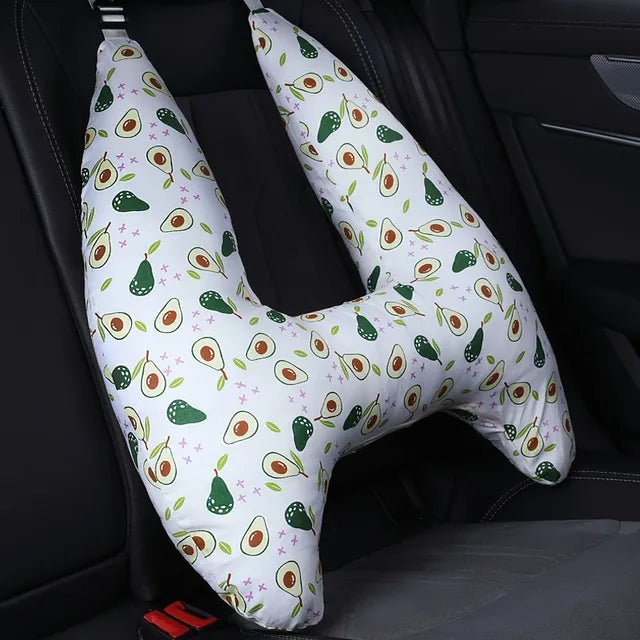Kids Animal Travel Pillow - Avocado - Infants planet
