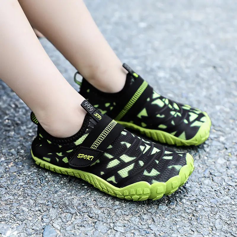 Kids Barefoot Water Shoes - Black - Infants planet
