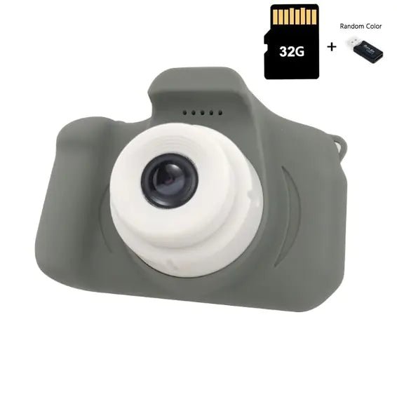 Kids Camera - Grey 32G TF Card - Infants planet