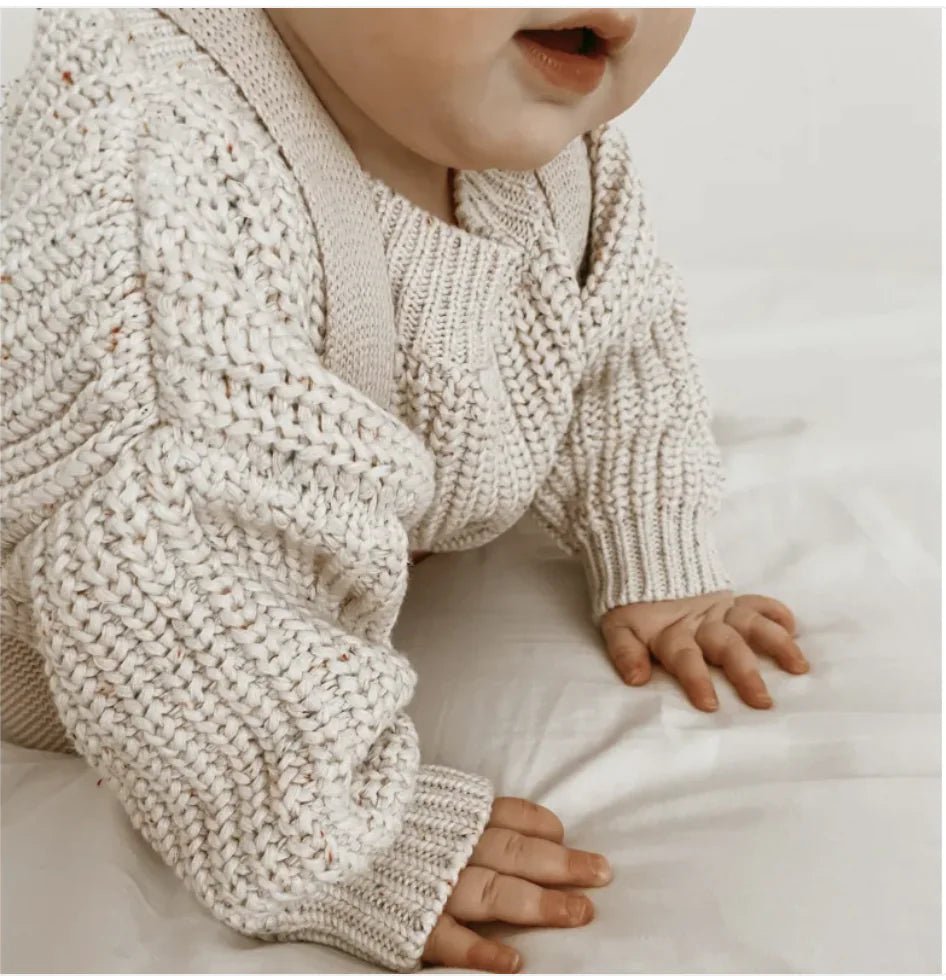 Kids' Cotton Long Sleeve Pullover Sweater - Pink - Infants planet
