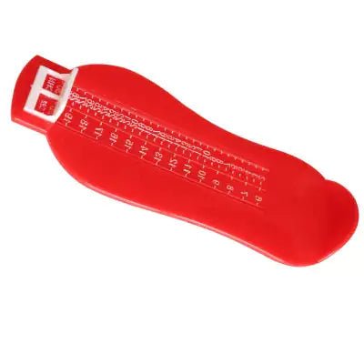 Kids Foot Measuring Ruler - Red - Infants planet