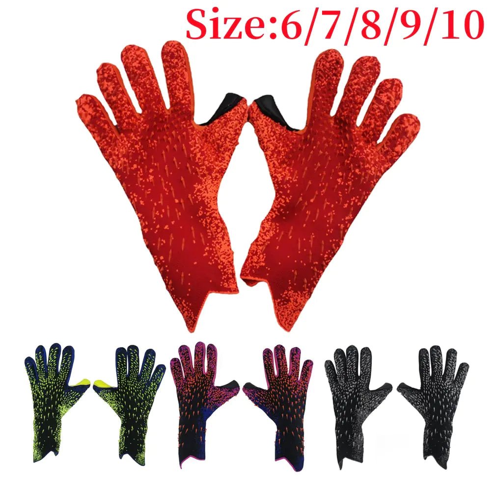 Kids Football Goalkeeper Latex Gloves - Orange - Infants planet