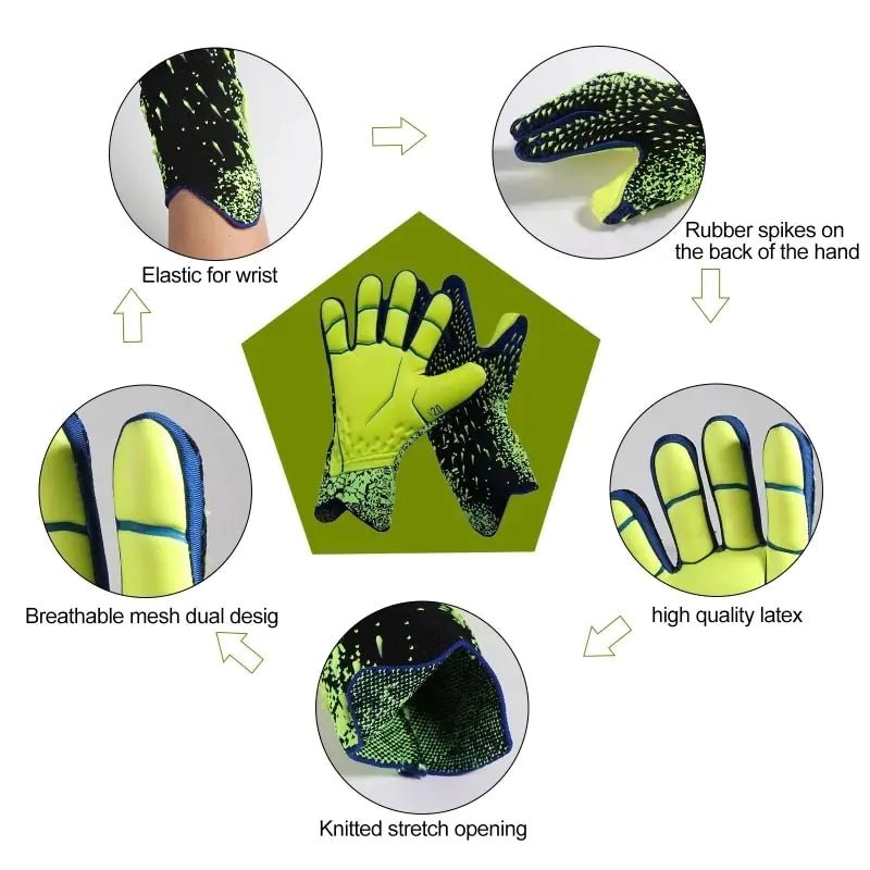 Kids Football Goalkeeper Latex Gloves - Orange - Infants planet
