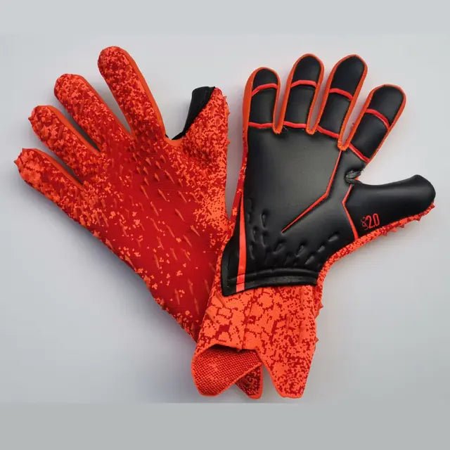 Kids Football Goalkeeper Latex Gloves - Orange - Infants planet